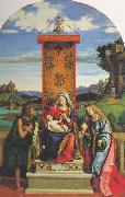CIMA da Conegliano The Madonna and Child with St John the Baptist and Mary Magdalen dfg Germany oil painting reproduction